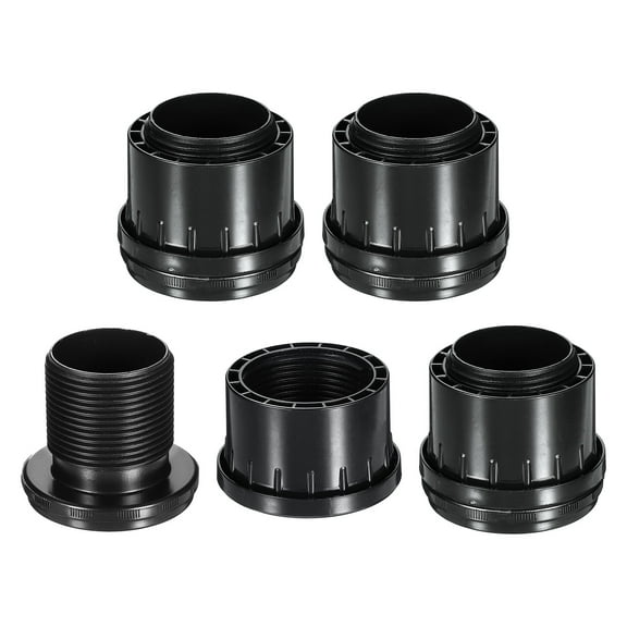Uxcell 4Set Leveling Feet, 2.36" Dia Plastic Adjustable Furniture Leg Leveling Round Tube Insert