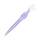 thumbnail image 1 of Soidarity Herramienta de maquillaje, suministros de aseo, plantillas para ahorrar tiempo, afeitadora Facial, accesorios de estilismo, raspador, plantillas de cejas Púrpura transparente, 1 of 6