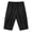 Black, variant on YSUEJPF Long Shorts for Men Quick Dry Breathable Stretchy Casual Capris Moisture Wicking Cropped Baggy Workout Pants