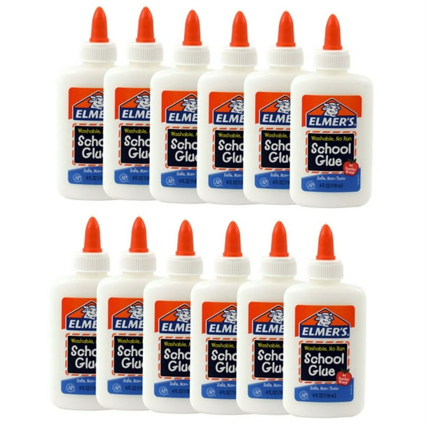 School Glue 4 oz., Pack of 12