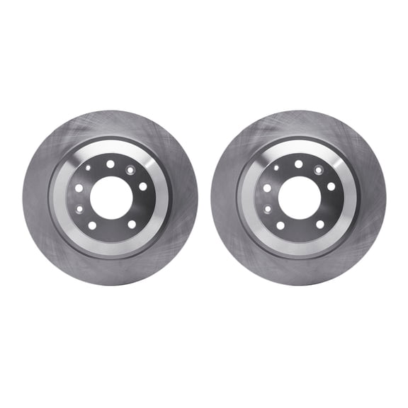 Dynamic Friction Company Rear Brake Rotors 6002-80046