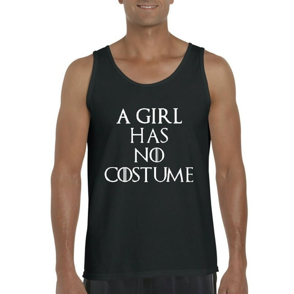 Normal is Boring - Men's Tank Top for Men, up to Men Size 3XL - Halloween Costume This Girl Has No Costume