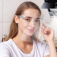 thumbnail image 4 of Protector facial de seguridad antivaho Cubierta protectora de cara completa Máscara de protección de gafas transparentes reutilizables BANYUO  Hogar, 4 of 4