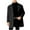 Black, variant on dazeni 1-15 Years Boys Casual Trench Coat Winter Knit Notch Lapel Long Jacket Single Breasted Pea Coat with Pockets