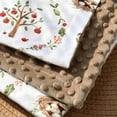 thumbnail image 3 of Farm Animals Baby Blanket for Boys Girls Plush Toddler Receiving Clearance Blankets with Double Layer Dotted Backing 30 x 40 Inch, 3 of 6