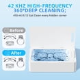 thumbnail image 5 of Ultrasonic Jewelry Cleaner Machine for Eyeglass, Sunglasses, Ring, Watch Strap, One-Touch Operation, 3 Timer Modes, 5 of 8
