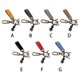 thumbnail image 4 of Billuyoard Llavero a prueba de herrumbre ligero lindo encantador cuero cordón llaves cadena anillo llaveros portátil resistente al desgaste llave hebilla Decoración del hogar Gris Billuyoard HA073912-03, 4 of 6