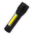 thumbnail image 1 of Zootealy Mini Flashlight Ultra Bright 120 Lumens Portable Outdoor Small T6 LED Flashlight Lantern Household Adjustable Focus COB Handheld Flash light USB Rechargeable, 1 of 8