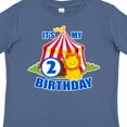 thumbnail image 4 of Inktastic Its My Birthday Circus Tent with Lion 2 Years Old Boys or Girls Toddler T-Shirt, 4 of 5