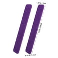 thumbnail image 2 of ROSENICE 6Pcs Rectangular Purple Felt Bulletin Board Strips for Message Posting Office Use 13X2X0.4In, 2 of 8