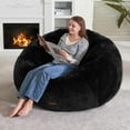 Bean Bag Chairs Large Bean Bag Couch for Adults Stuffed Lazy Sofa Chair