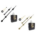 thumbnail image 3 of MLINS  2 Sets Black Bracelet Watch Mechanism Clock Movement for Replacement, 3 of 8