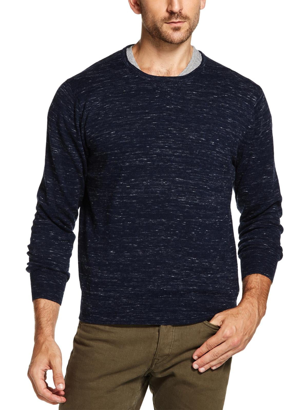 Weatherproof Vintage Mens Knit Crew Neck Pullover Sweater