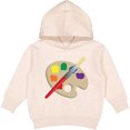 thumbnail image 2 of Inktastic Artist Palette and Brush Toddler Hoodie, 2 of 4