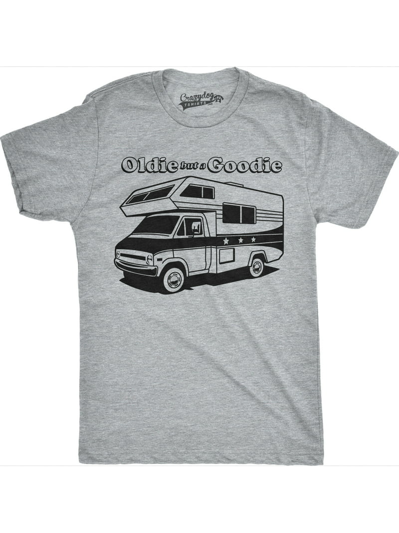 farmaceut Stolt menneskelige ressourcer Mens Oldie But a Goodie Funny RV Camper Tee Vintage Shirts Novelty Retro T  shirt (Heather Grey) - 3XL Graphic Tees - Walmart.com
