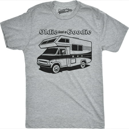 Mens Oldie But a Goodie Funny RV Camper Tee Vintage Shirts Novelty Retro T  shirt (Heather Grey) - 4XL | Walmart Canada