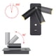 thumbnail image 3 of Moyic Adorno de luz de pared giratorio ajustable para Hotel, lámpara giratoria para sala de estar y dormitorio de 3000K con puerto USB, accesorio de Iluminación y accesorios Blanco Moyic HA066252-01B, 3 of 6