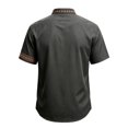 thumbnail image 4 of Boys Short Sleeve Button Down Shirt Day Of Dead Mexican Print Collar Casual Top For Halloween School Outdoor, 4 of 5