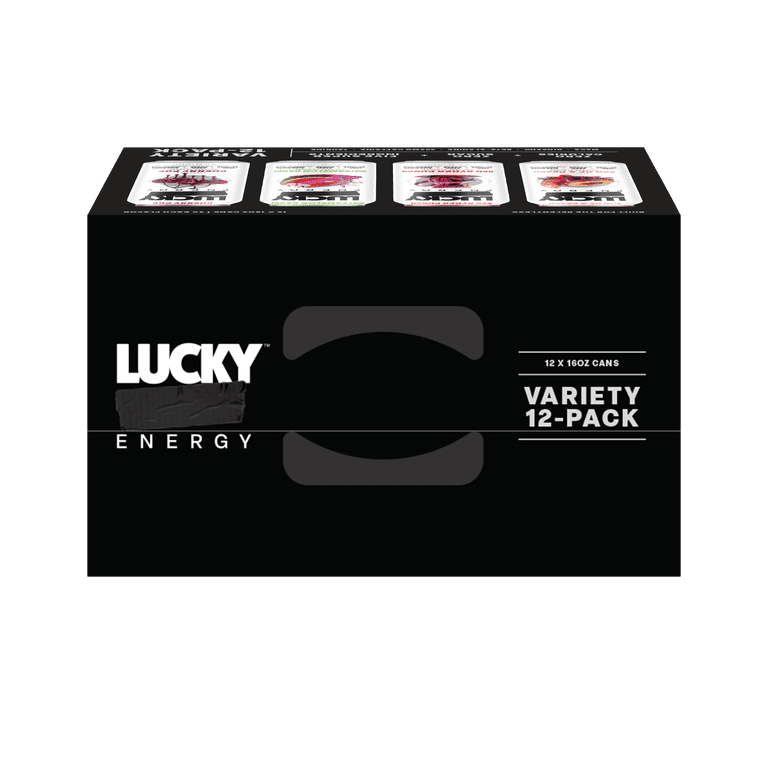 Lucky Energy Sugar Free Variety Pack, 16 fl oz Cans, 12 Pack photo 3