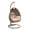 Beige, variant on LeisureMod Beige Wicker Hanging Egg Chair with Stand and Cushion, Indoor Outdoor Swing for Patio, Bedroom, Garden (Orange)