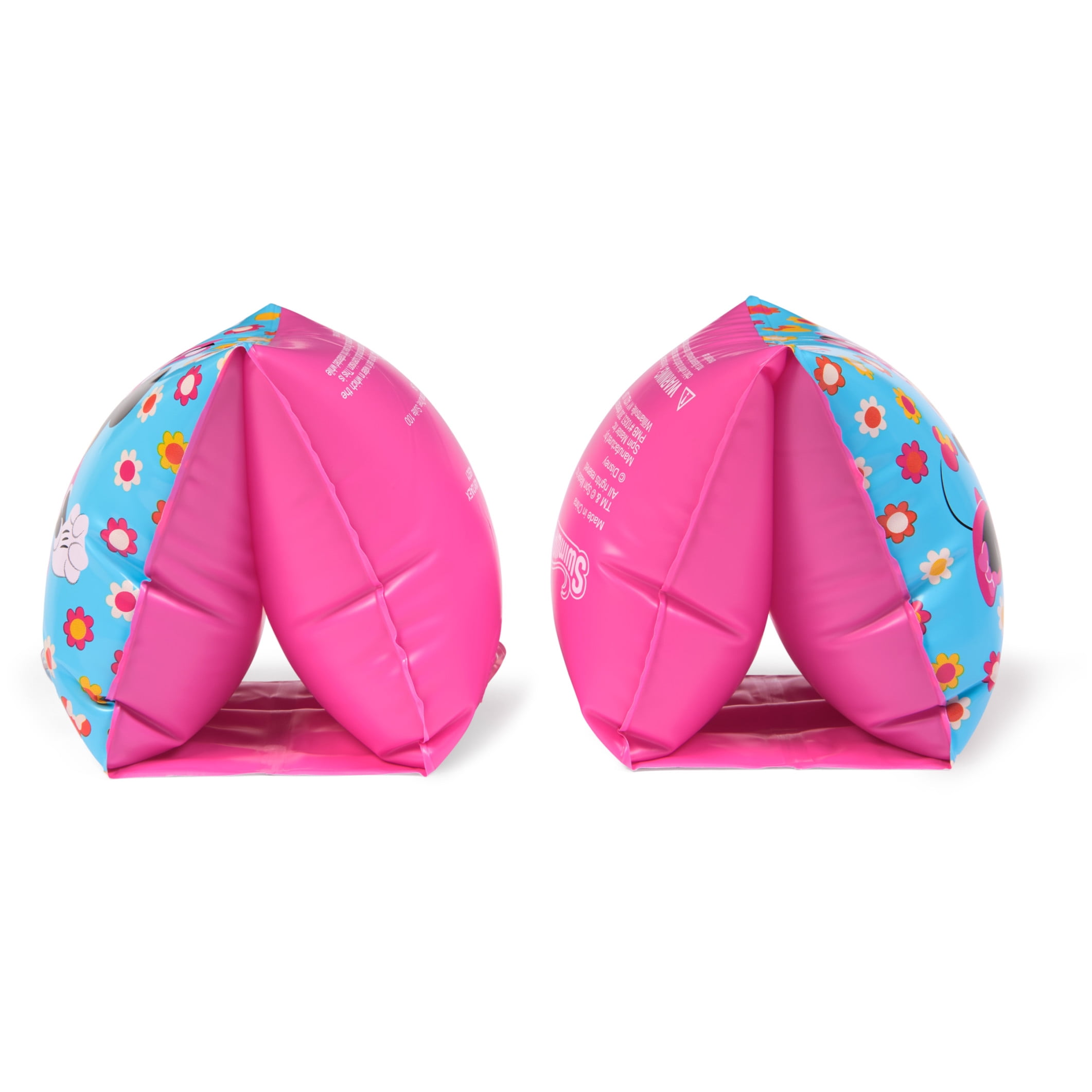 SwimWays Disney Minnie Mouse Unisex Swim Arm Floaties for Kids Age 3-5