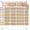 Pastel, variant on Woodland Theme Classroom Flip Calendar Set Includes 56 Date Cards Bulletin Board Calendar Set Classroom Decoration with Adjustable Holder O Rings For Wall Decor to School Supplies