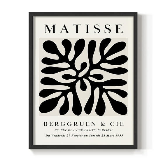 Matisse CCLXVII in Solid Wood 8 x 10 Framed Print