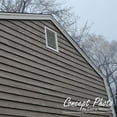 36"W x 13 1/2"H Triangle Gable Vent (51"W x 19 1/8"H Frame Size) 9/12