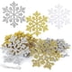 thumbnail image 3 of Copos De Nieve Decoración Navideña, 24 Piezas De Decoración De Copos De Nieve, Decoraciones Para Árboles De Navidad Brillo, Decoración Para Árboles De Navidad Copo De Nieve, Navidad, 3 of 5