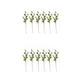 thumbnail image 1 of Advancent Rama de limón artificial decorativa de 6 piezas para decoración de balcón y jardín Decoración de jardín Type1 NO1, 1 of 6