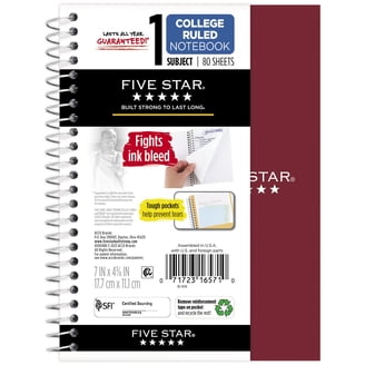 XTORKIT A5 Unlined Notebooks, Spiral Journal Notebook, Blank Paper