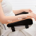 thumbnail image 4 of Comfort Office Chair Armrest Pads Memory Foam Ergonomic Arm Rest Covers for Computer Chairs, Gaming Chairs, and Arm Chairs, Breathable Cushion for Elbow & Wrist Support, 4 of 7