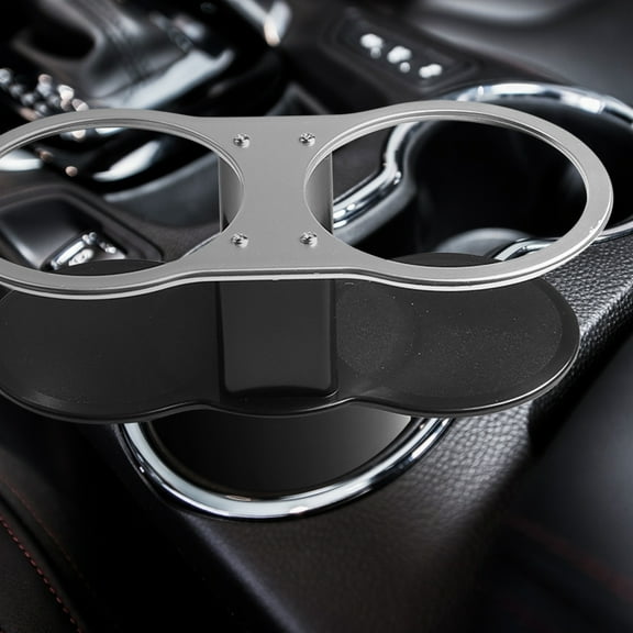 LWITHSZG Cup Holder Tray for Car, Car Cup Holder Expander, Portable Water Cup Holder Expander Organizer Fits Truck RV Road Trip Essentials