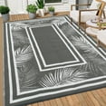 thumbnail image 3 of FairOnly 8'x10'Modern Reversible Outdoor Area Rug Stain Resistant Rugs for RV Trip, 3 of 5