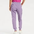 thumbnail image 6 of HKYNLAG Women's Scrub Pants, 4-Way Stretch Anti-Wrinkle Straight Leg with Cargo Pockets, Medical Uniform Bottoms Purple M, 6 of 7