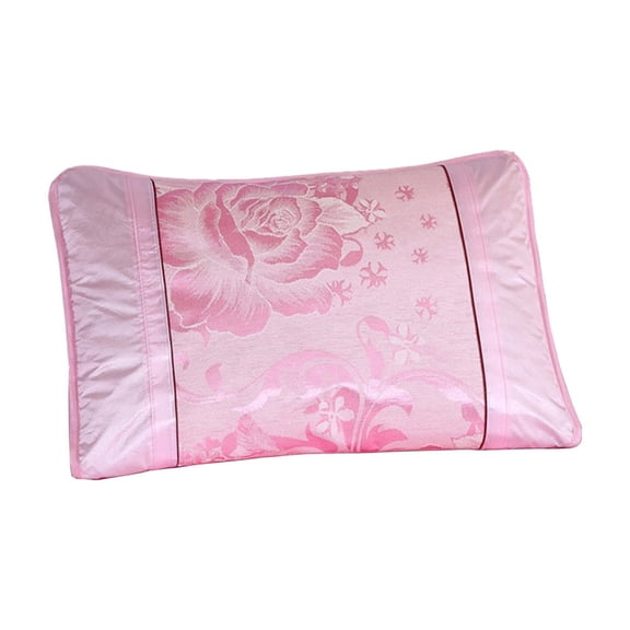 CASAFUN Classis Pillow Case Flower Embroidery Pillowcase Bedding Pillow Cases Cover for Bedrooom Dorm Decor Indoor/Outdoor Pillowcase
