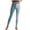 Sky Blue, variant on COMVALUE Women's and Plus Size Oh So Soft Knee & Full Length Leggings | Lots of Prints Sky Blue Size M