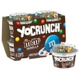 Yocrunch Vanilla Low Fat Yogurt With Mini Mandmsr 4 Oz Yogurt Cups 4 Count 1095