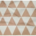 thumbnail image 4 of oneOone Organic Cotton Poplin Twill Fabric Triangle Geometric Printed Fabric 1 Yard 42 Inch Wide, 4 of 4