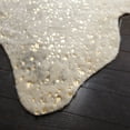 thumbnail image 3 of Safavieh Faux Cow Hide Daithi Novelty Area Rug, Gray/Beige, 5' x 6'5", 3 of 11