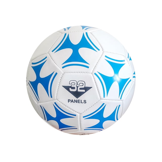 Balón de fútbol profesional Soidarity tamaño 5 blanco y azul retención de aire confiable