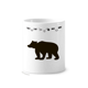 thumbnail image 1 of Taza de cepillo de dientes Unbranded Black Bear animal lindo retrato 350 ml, 1 of 3