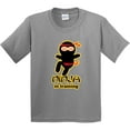 thumbnail image 3 of Inktastic Ninja in Training Youth T-Shirt, 3 of 5
