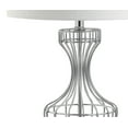 thumbnail image 5 of JONATHAN Y Honore 28" Metal Wire Frame LED Table Lamp, Chrome, JYL3027A, 5 of 5