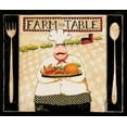 thumbnail image 2 of DiPaolo, Dan 30x26 White Modern Wood Framed Museum Art Print Titled - Farm To Table, 2 of 4