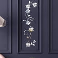 thumbnail image 4 of WYZCTTD 39.4 in Flower Vine Mirror Wall Sticker Removable Acrylic Self Adhesive Decal Decor, 4 of 6