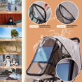 thumbnail image 4 of Cubierta impermeable y cortaviento para cochecito Bemece, universal, 4 of 7