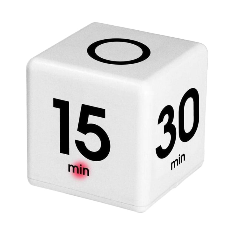 30 and 60 Minutes for Time Management Timer Alarm Clock Kitchen Timer Workout Timer Miracle Cube Timer Digital 5 15 Kids Timer
