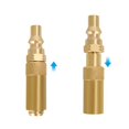 thumbnail image 4 of Lefu 1/4\" Propane Quick Connect Adapter Fittings for 17 22 inch Tabletop Griddle, 4 of 9