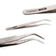 thumbnail image 3 of Pinzas antiestáticas de acero inoxidable FLhrweasw herramientas de reparación plateadas profesionales para mujeres, 3 of 5